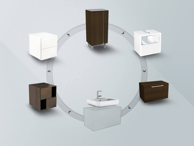 Your bathroom furniture configurator